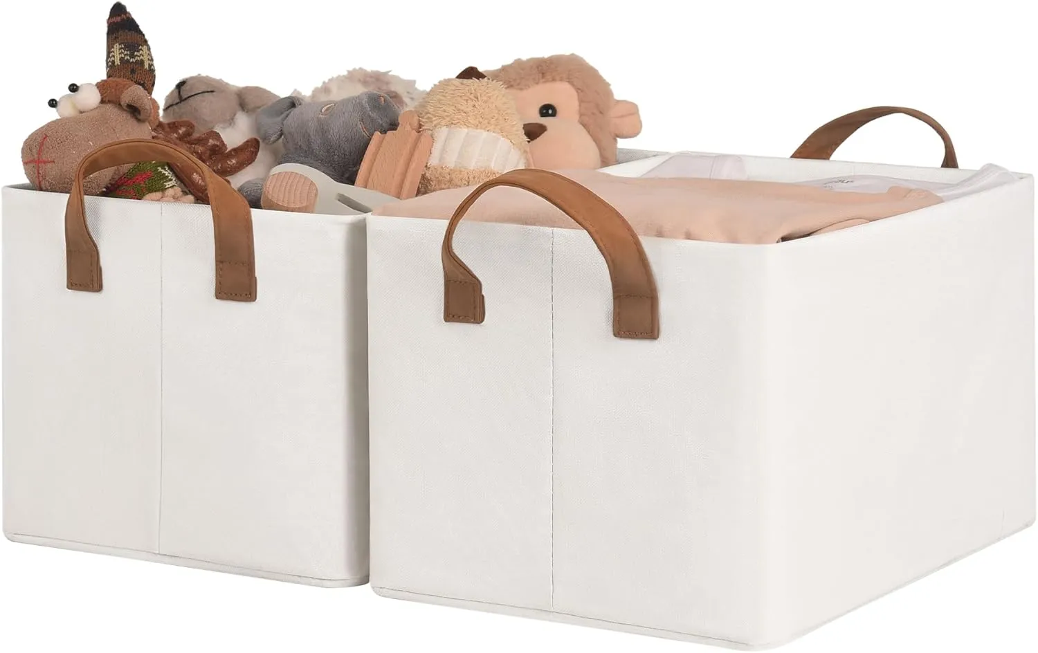 StorageWorks Storage Bins, Shelves Baskets for Organizing, 2 Pack
