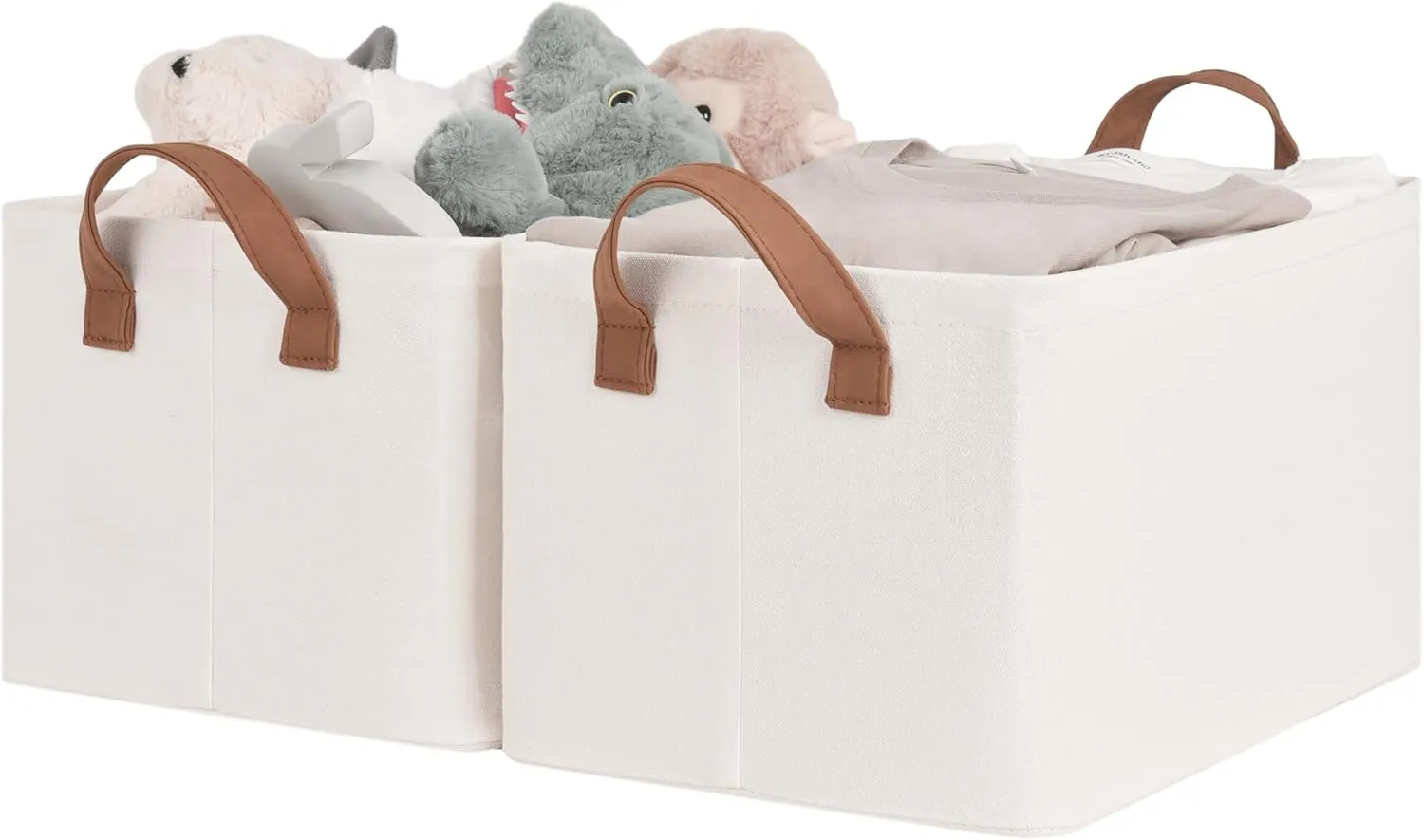 StorageWorks Storage Bins, Shelves Baskets for Organizing, 2 Pack