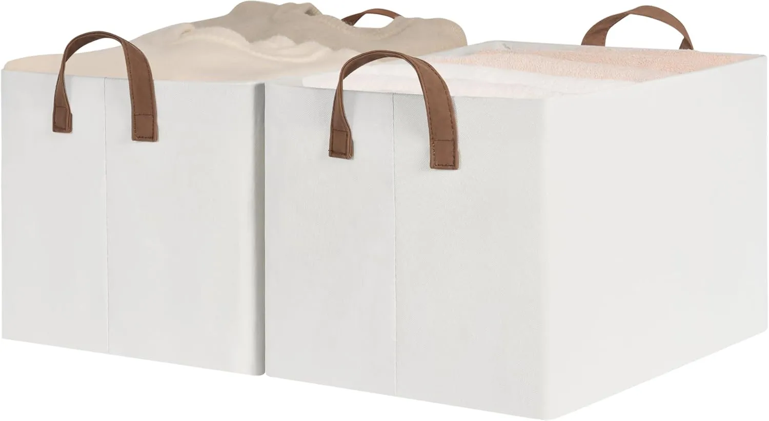 StorageWorks Storage Bins, Shelves Baskets for Organizing, 2 Pack