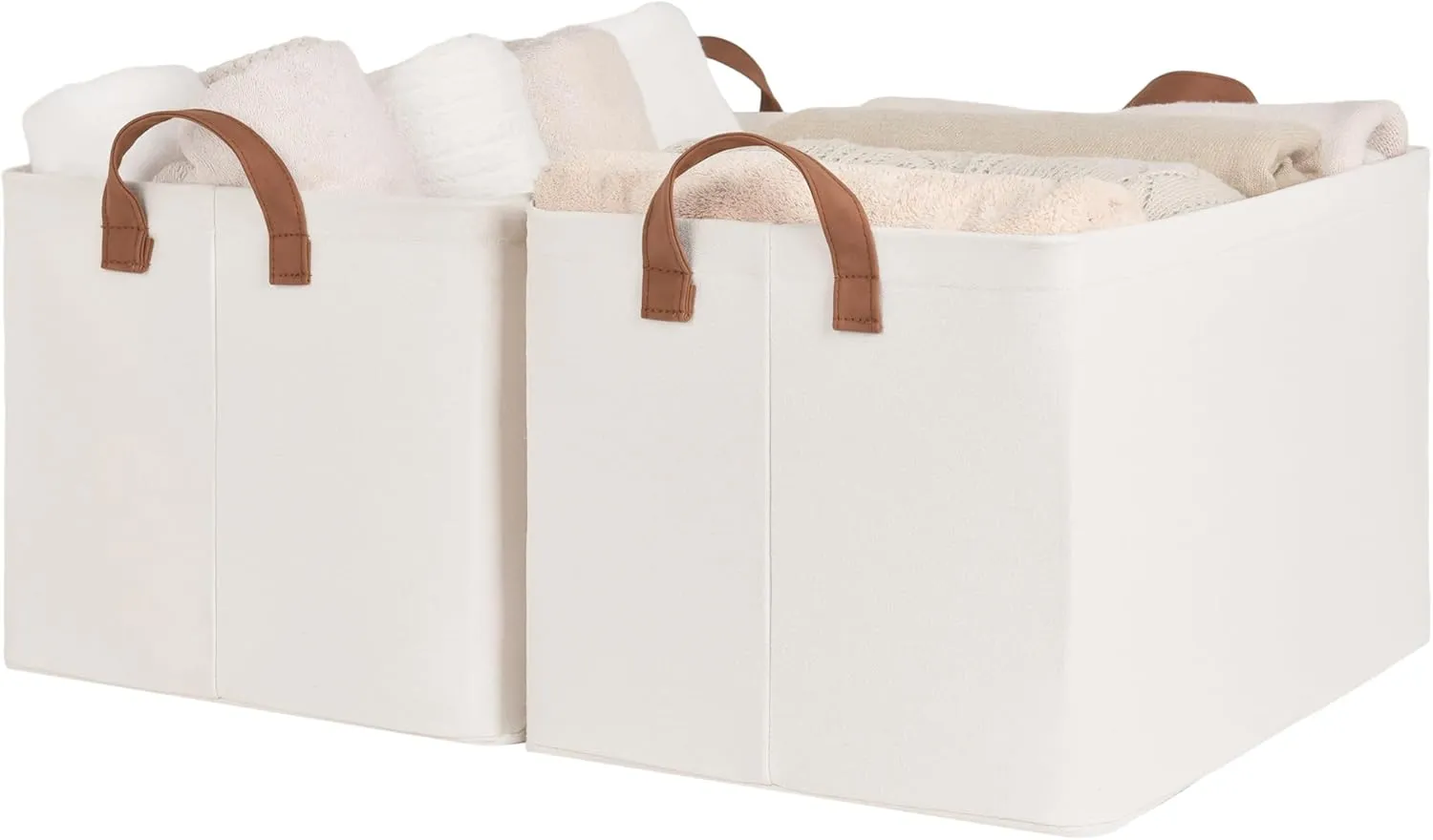 StorageWorks Storage Bins, Shelves Baskets for Organizing, 2 Pack