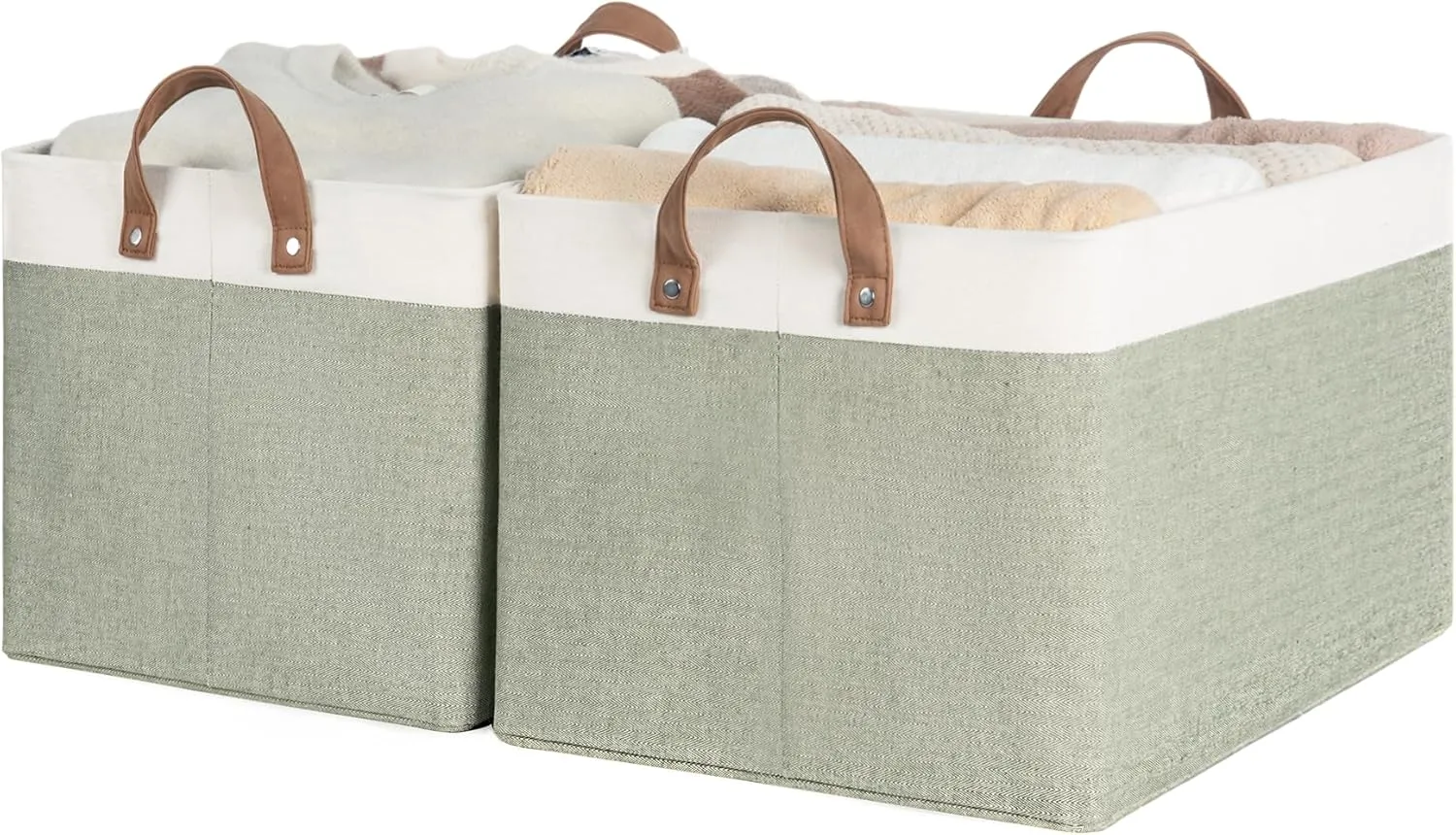 StorageWorks Storage Bins, Shelves Baskets for Organizing, 2 Pack