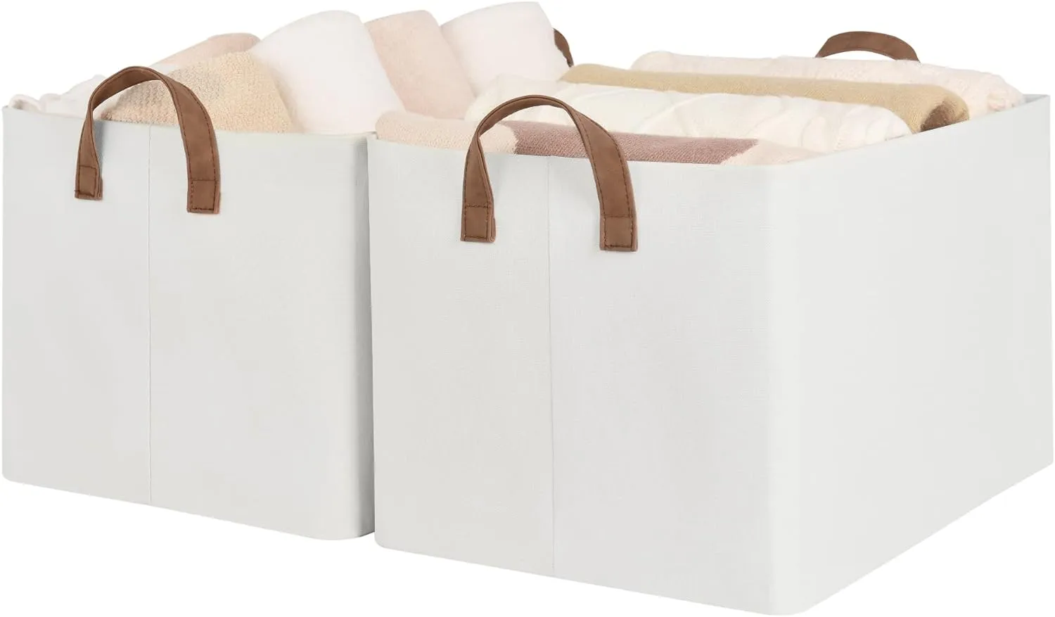 StorageWorks Storage Bins, Shelves Baskets for Organizing, 2 Pack