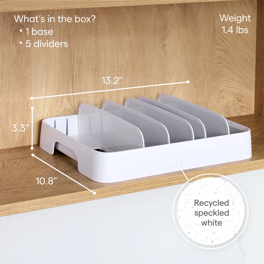 StoraLid® Container Lid Organizer, 24 Lid
