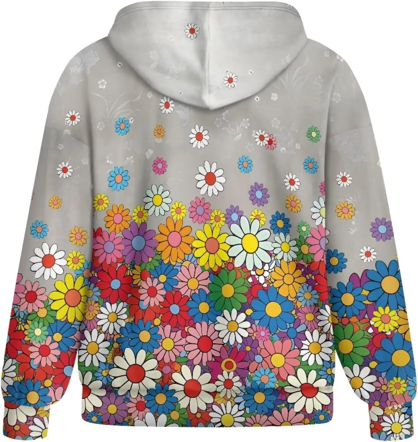 Suobstales Women's Oversized Zip Up Hoodie Long Sleeve Hooded Sweatshirt Fleece Jackets Casual Sweaters Outfits with Pockets
