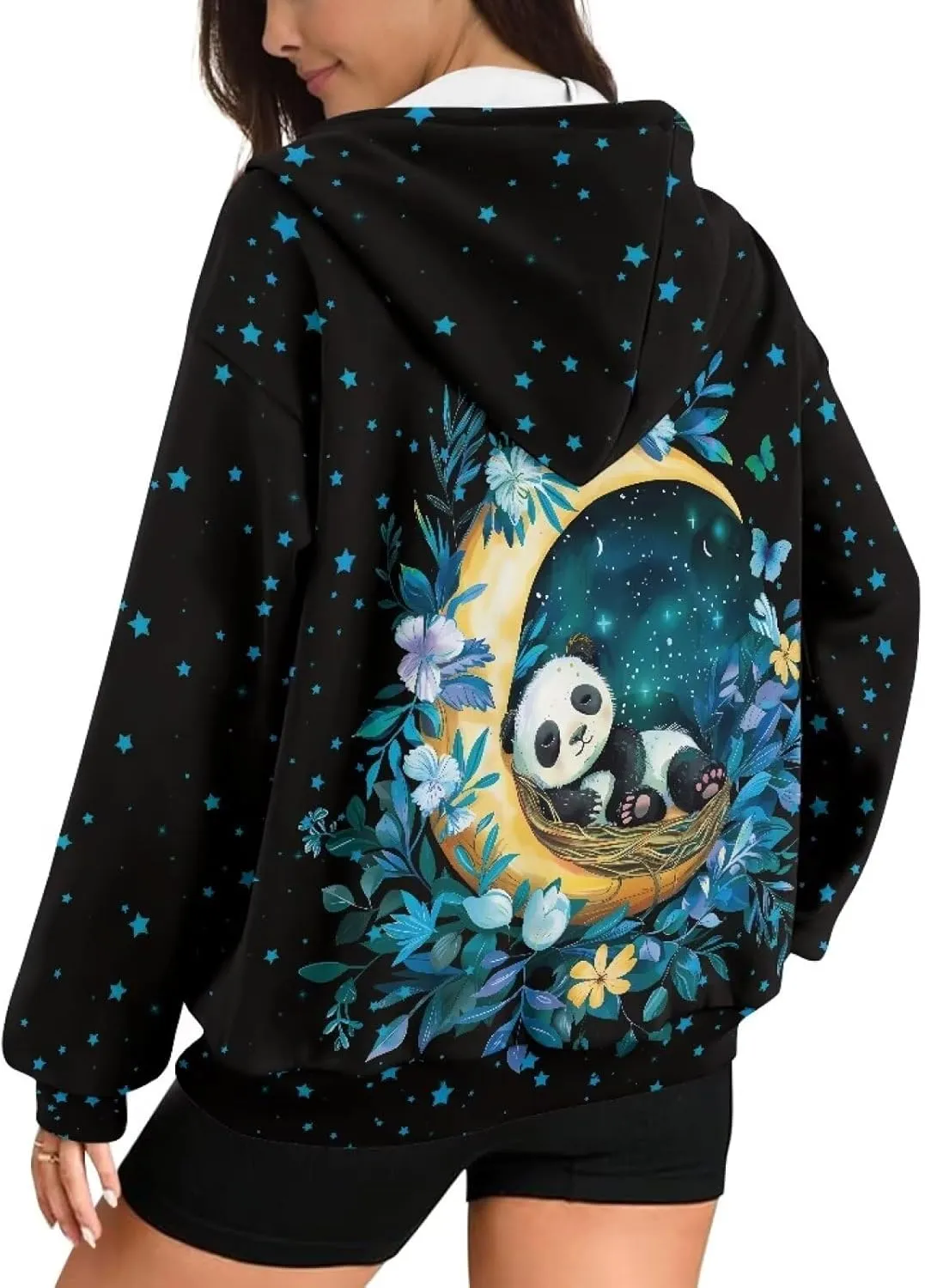Suobstales Womens Zip Up Hoodies Long Sleeve Fall Oversized Sweatshirts Fleece Y2K Jacket with Pockets 2024 Fashion Clothes