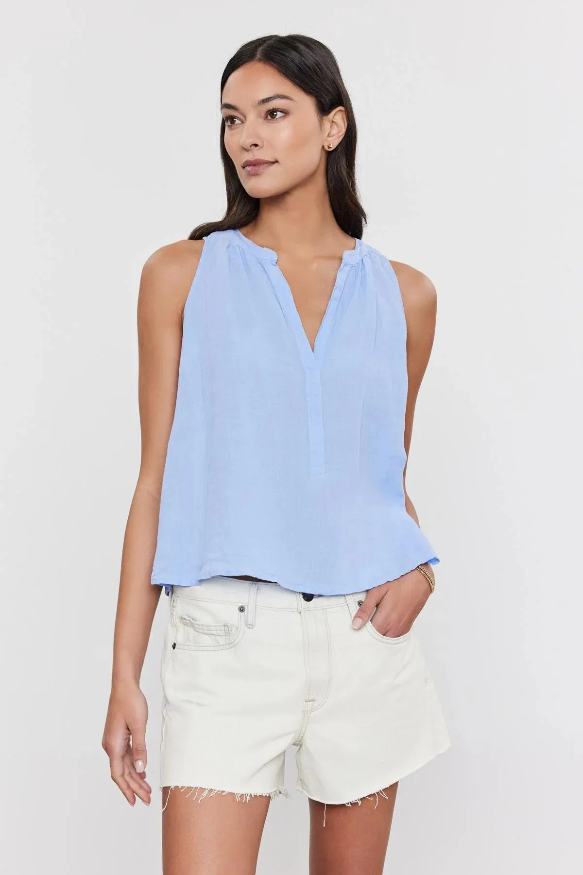 Tacy Linen Tank Top