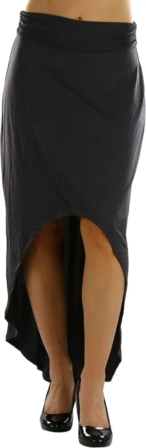 ToBeInStyle Womens Maxi A-Line Skirt Flowy High Waisted Assorted Styles