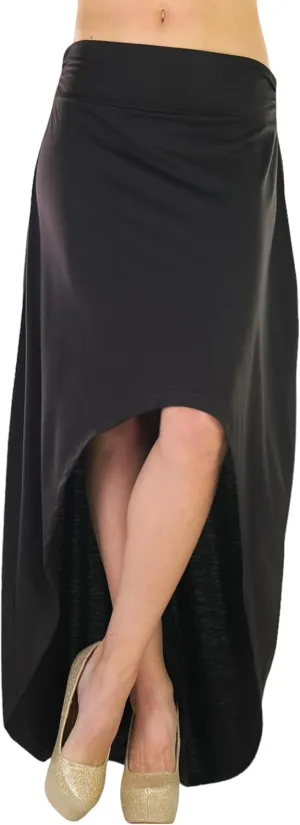 ToBeInStyle Womens Maxi A-Line Skirt Flowy High Waisted Assorted Styles
