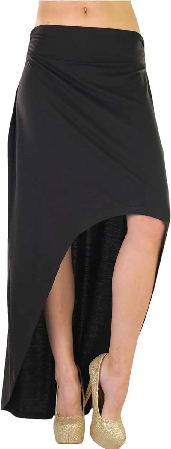 ToBeInStyle Womens Maxi A-Line Skirt Flowy High Waisted Assorted Styles