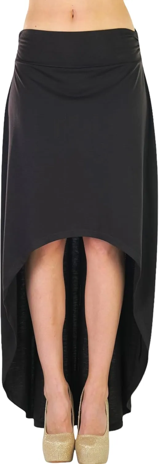 ToBeInStyle Womens Maxi A-Line Skirt Flowy High Waisted Assorted Styles