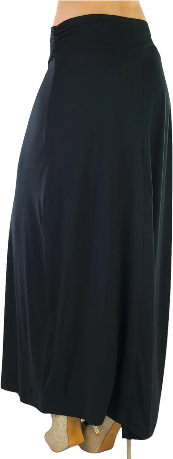 ToBeInStyle Womens Maxi A-Line Skirt Flowy High Waisted Assorted Styles