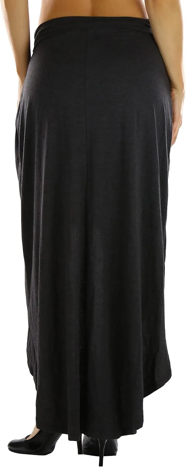 ToBeInStyle Womens Maxi A-Line Skirt Flowy High Waisted Assorted Styles