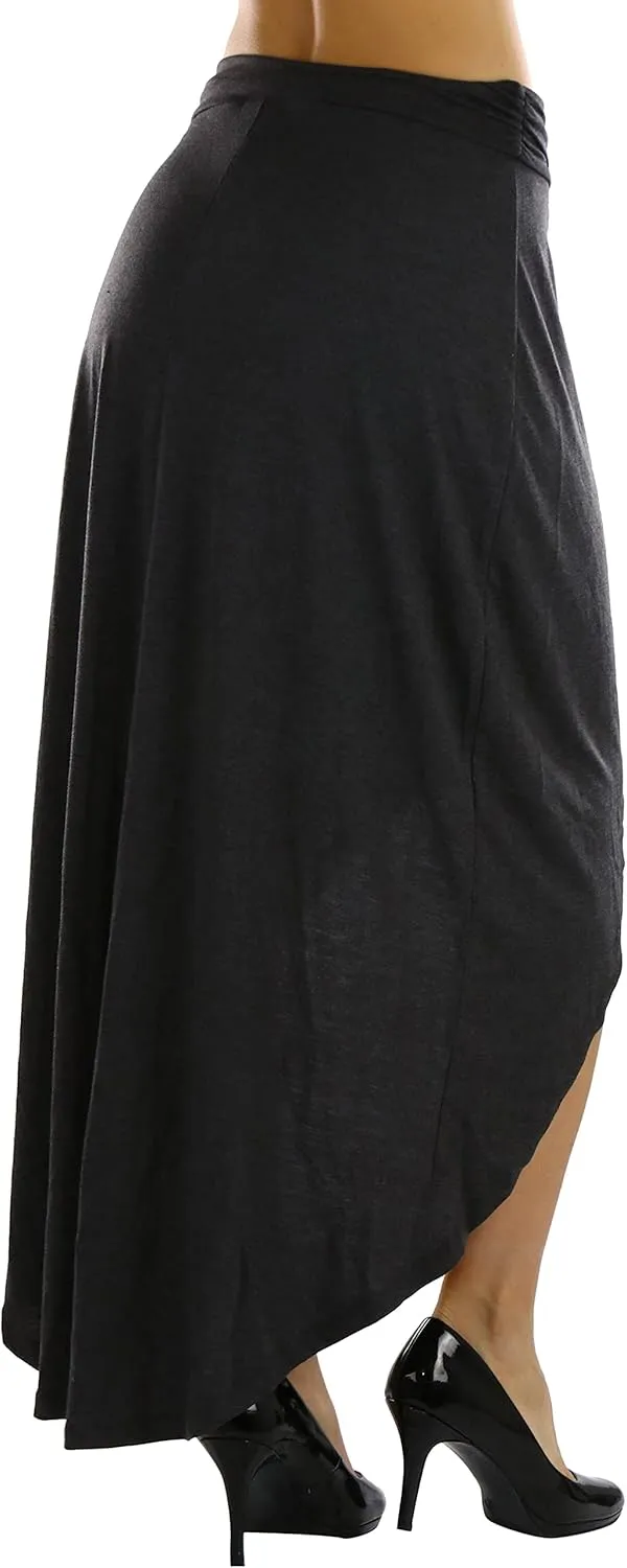 ToBeInStyle Womens Maxi A-Line Skirt Flowy High Waisted Assorted Styles