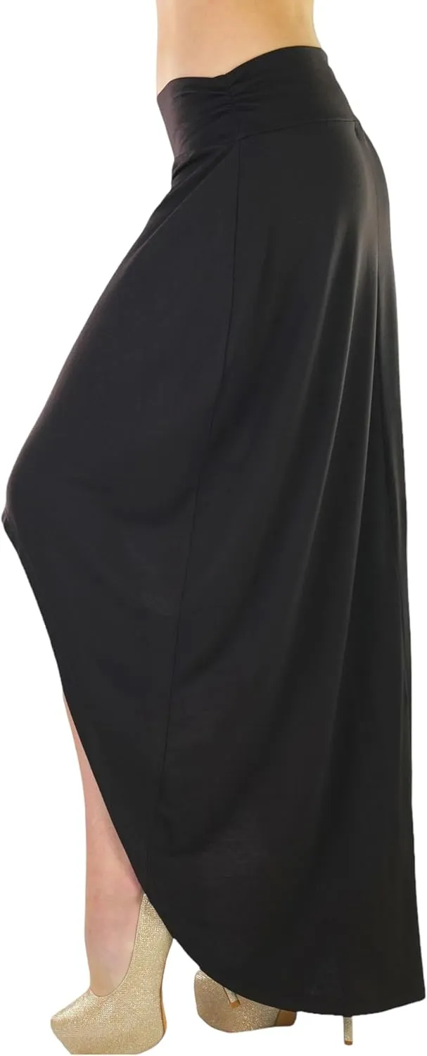 ToBeInStyle Womens Maxi A-Line Skirt Flowy High Waisted Assorted Styles