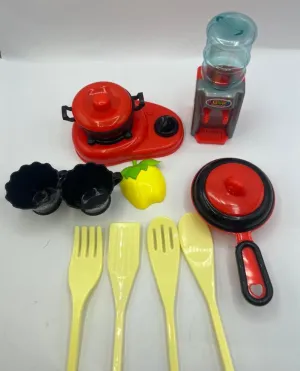 Toy kitchen set