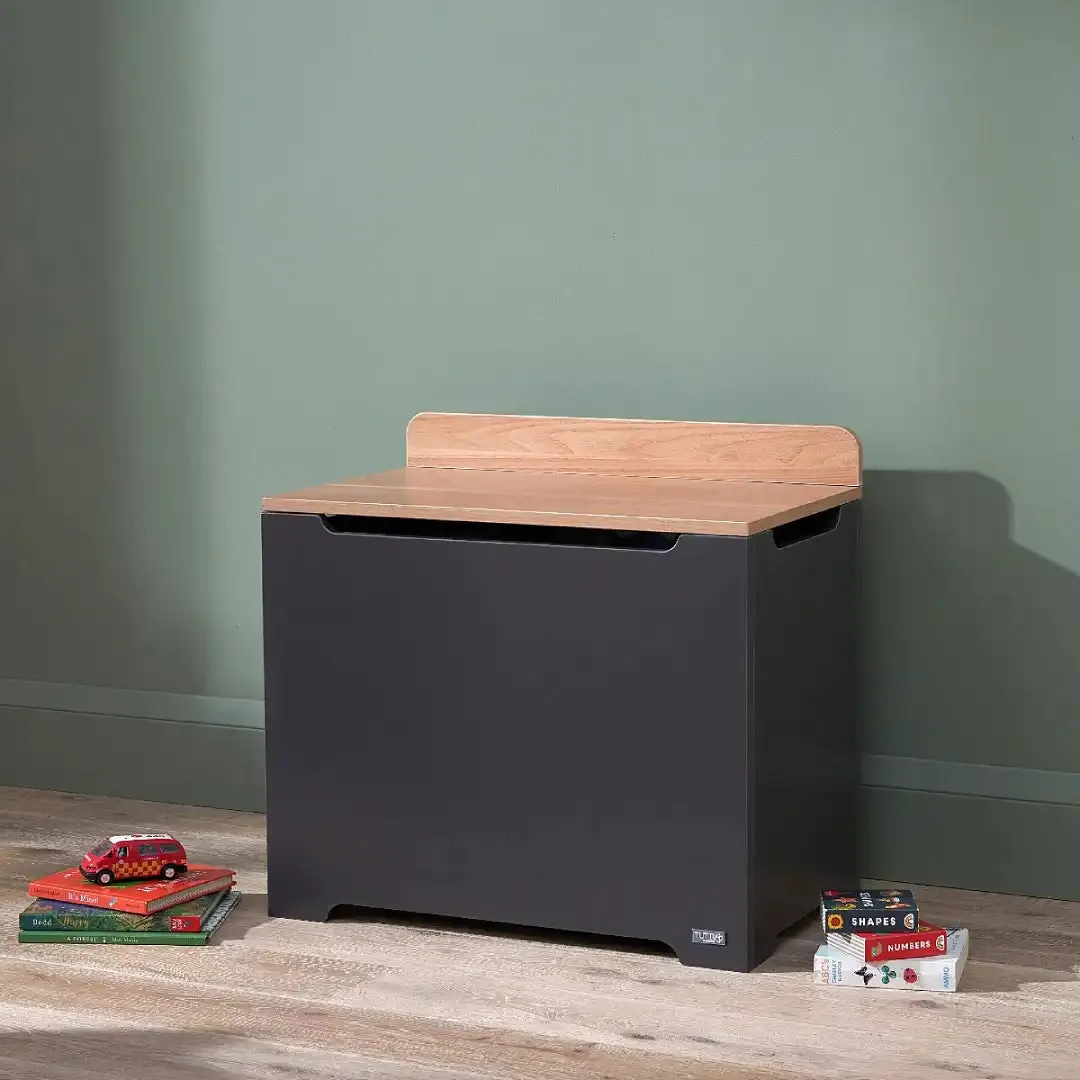 Tutti Bambini Rio Toy Box - Slate Grey/Oak