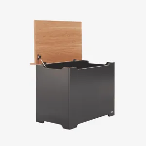 Tutti Bambini Rio Toy Box - Slate Grey/Oak