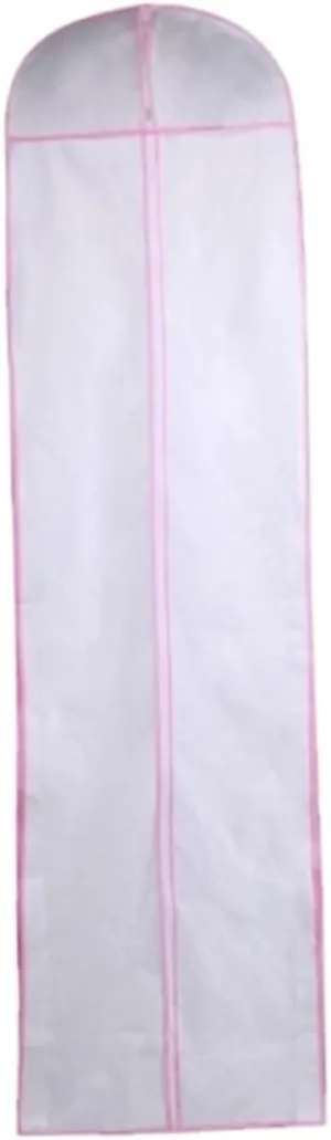 Unomor Protective Cover Bag for Wedding Dresses 180cm Long 2pcs Non-woven Fabric Garment Covers
