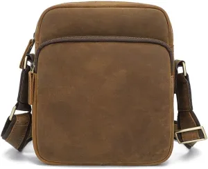 Vintage Men's Crossbody Bag Wear-resistant Large Capacity Shoulder Bag Messenger Bag