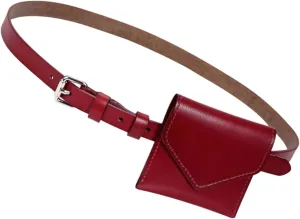 Waist HandbagKorean Styles Fashionable Small Waist Bag for Women PU Leather Belt Bags with Stylish Design and Multiple Compartments
