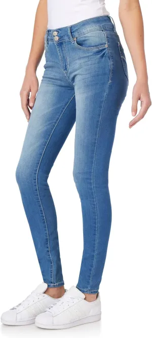 WallFlower Women's Ultra Fit Mid-Rise Insta Soft Denim Juniors Jeans (Also Available in Plus Sizes)