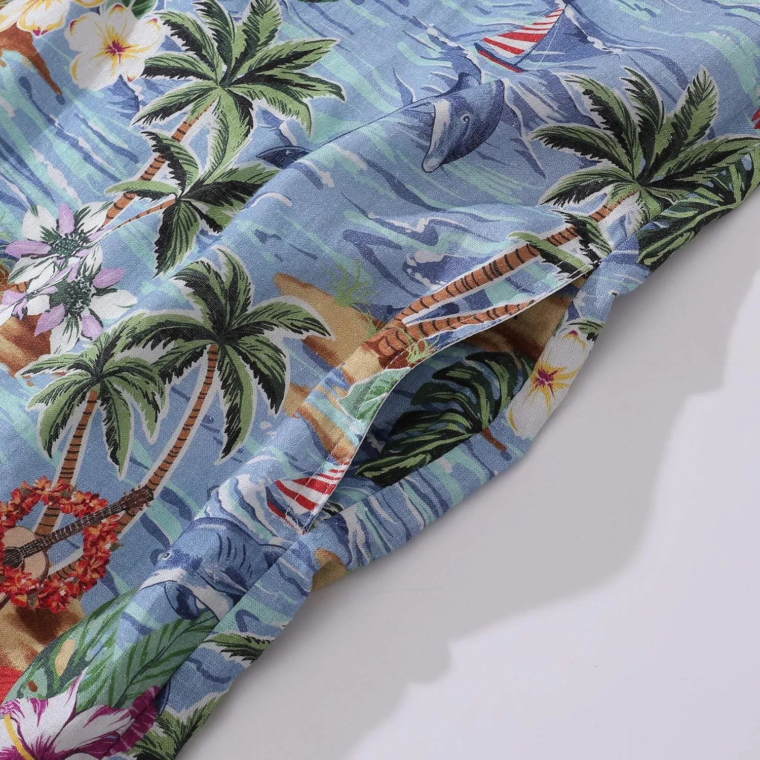 Womens Dress Floral Tropical Print Summer Casual Sunndresses Beach Vacation Party Wear