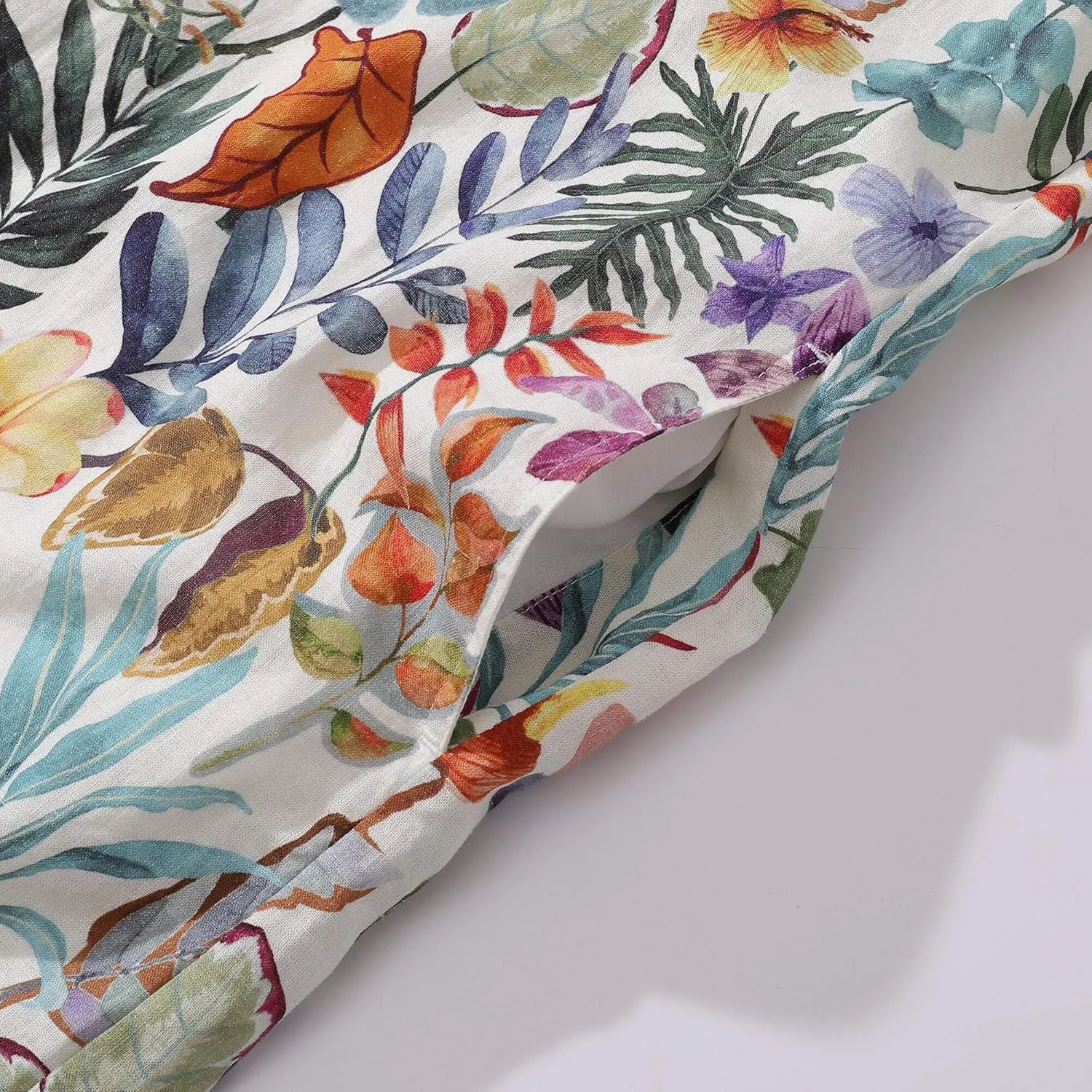 Womens Dress Floral Tropical Print Summer Casual Sunndresses Beach Vacation Party Wear
