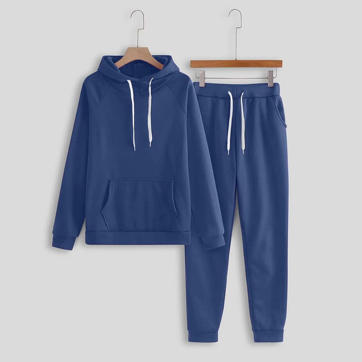 Womens Two Piece Outfits Long Sleeve V Neck Printed Outfit Sweatshirt Long Pants Outfits Sweatsuit