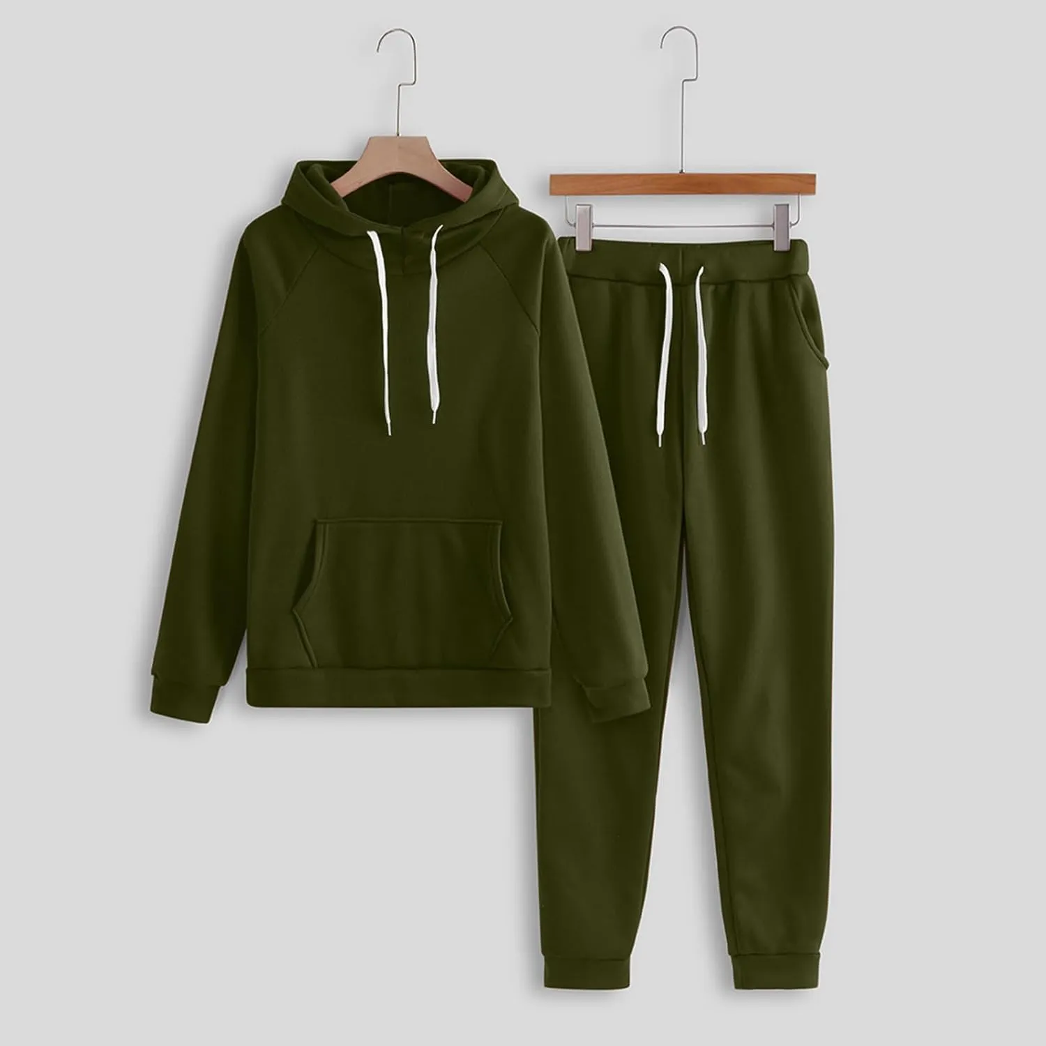 Womens Two Piece Outfits Long Sleeve V Neck Printed Outfit Sweatshirt Long Pants Outfits Sweatsuit