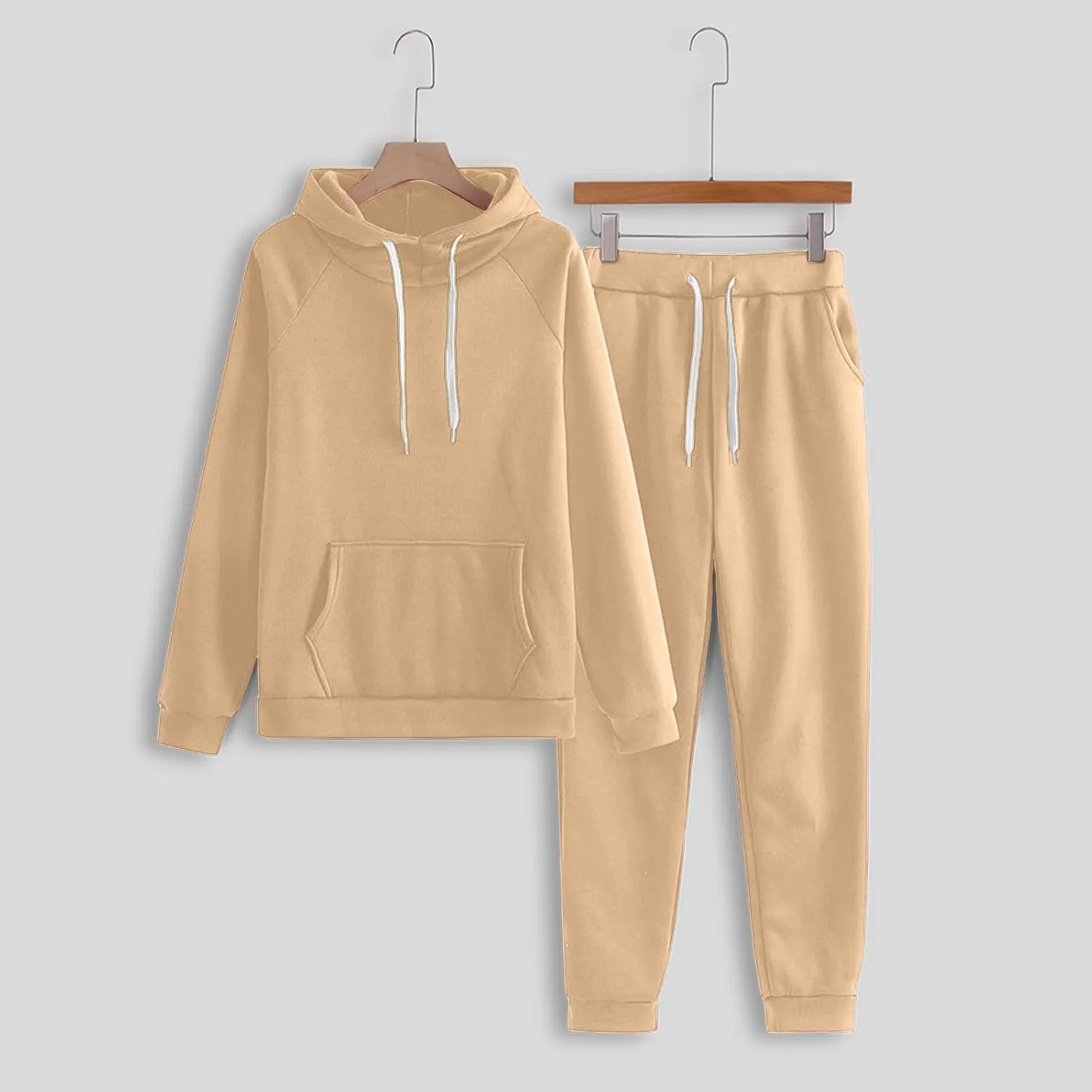 Womens Two Piece Outfits Long Sleeve V Neck Printed Outfit Sweatshirt Long Pants Outfits Sweatsuit