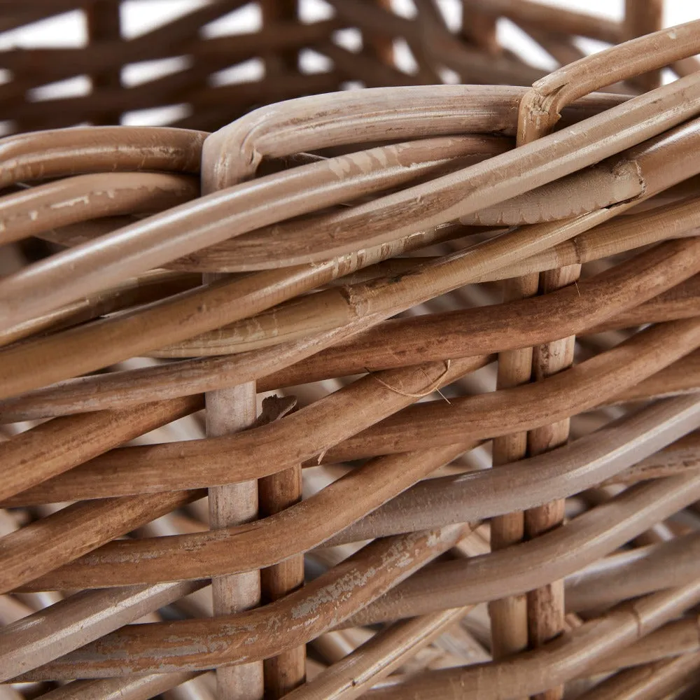 Wovenhill Set of 4 Kubu Rattan Storage Baskets