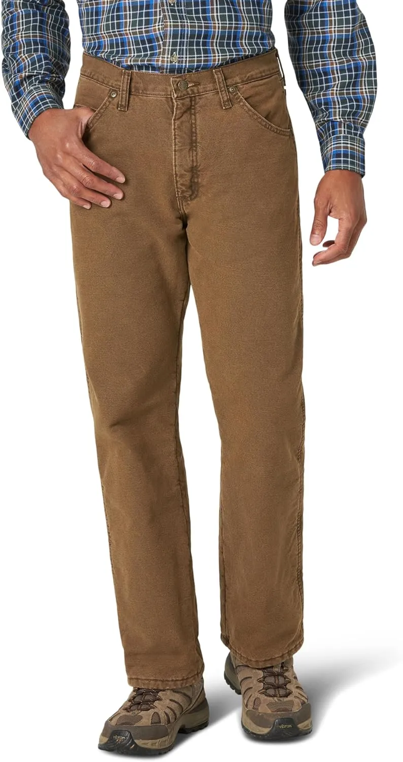 Wrangler Rugged Wear Men's Woodland Thermal Jean