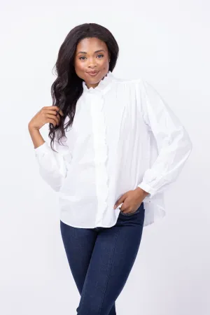 Xirena Nicholson Shirt in White