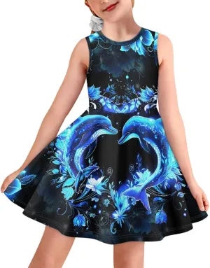 Ystardream Girls Summer Dresses Size 3-16 for Casual Daily Lounge Wear