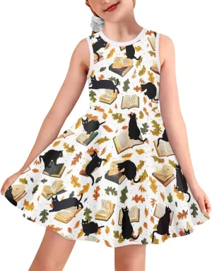 Ystardream Girls Summer Dresses Size 3-16 for Casual Daily Lounge Wear