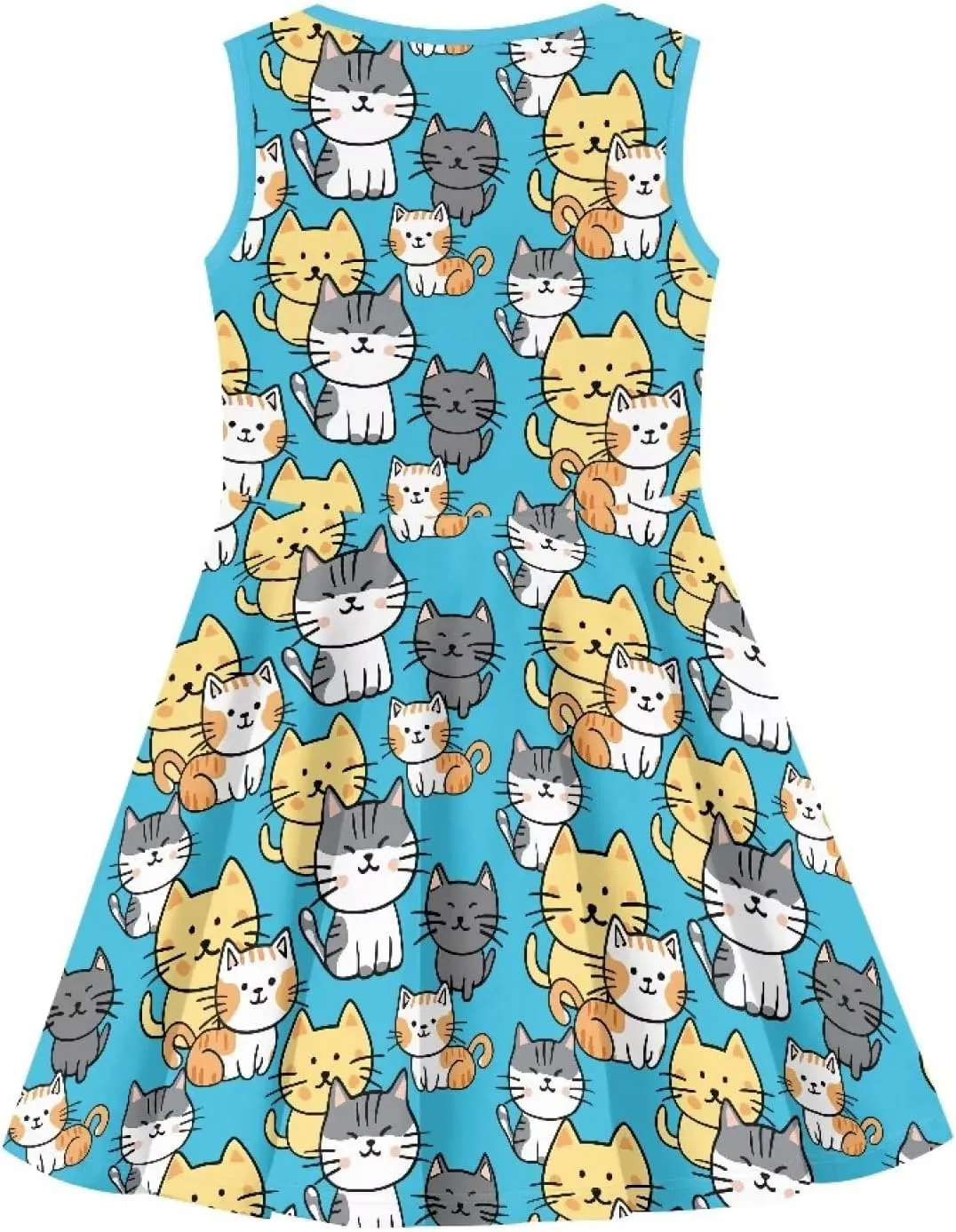Ystardream Girls Summer Dresses Size 3-16 for Casual Daily Lounge Wear