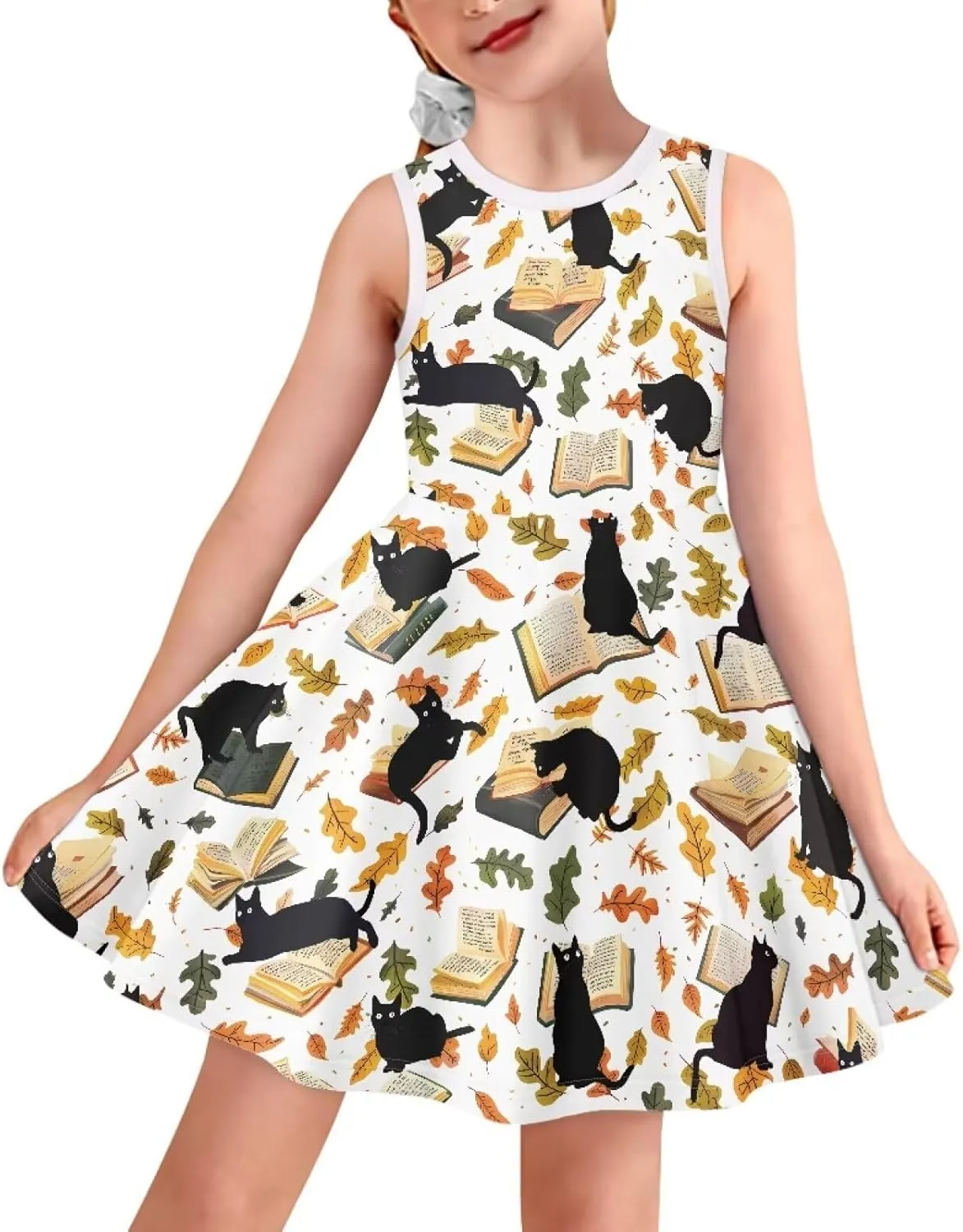 Ystardream Girls Summer Dresses Size 3-16 for Casual Daily Lounge Wear