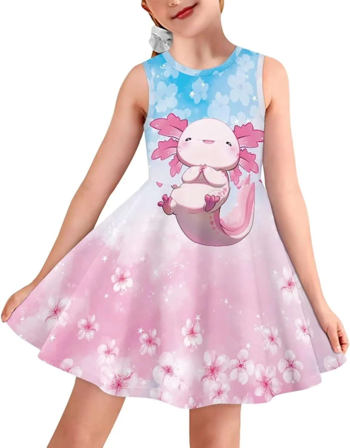 Ystardream Girls Summer Dresses Size 3-16 for Casual Daily Lounge Wear