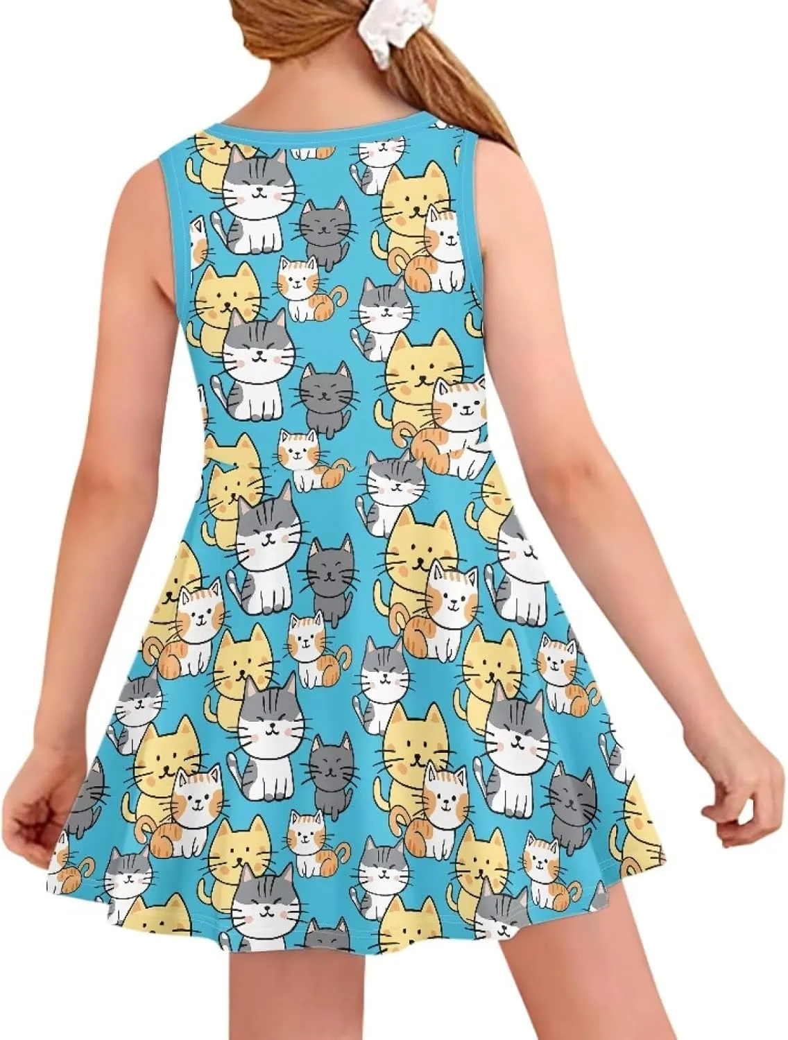 Ystardream Girls Summer Dresses Size 3-16 for Casual Daily Lounge Wear