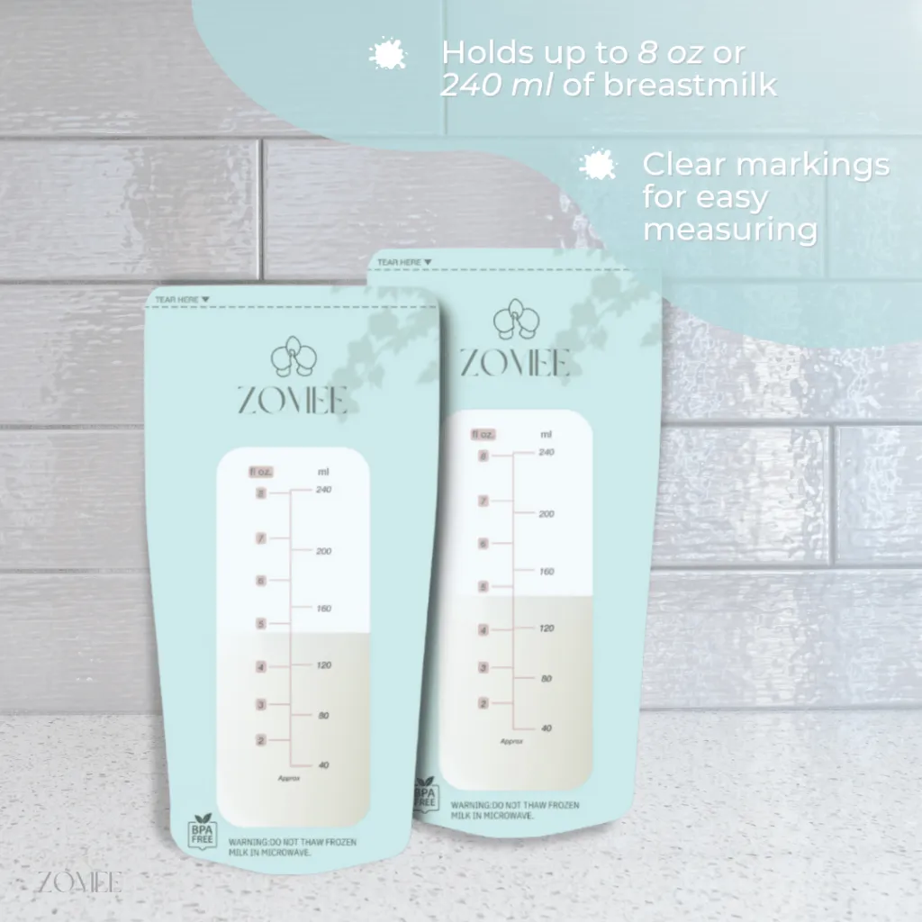 Zomee Breast Milk Storage Bags